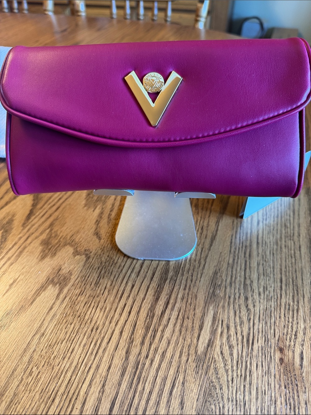 Valentino Orlandi Fuchsia Women’s Clutch or CrossBody